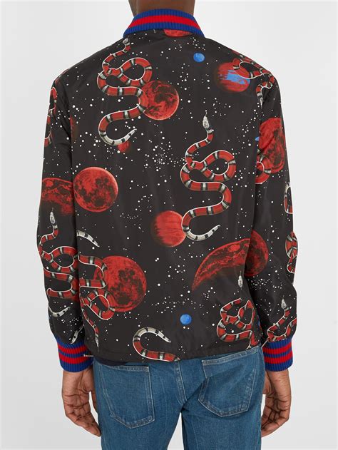 galaxy snake gucci jacket|Gucci blazers for women.